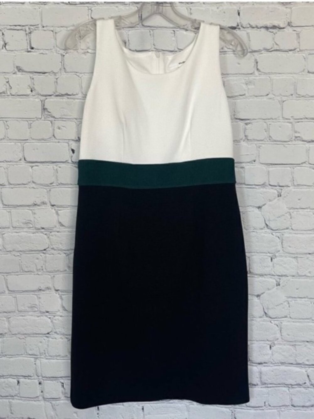 Elegant Color Block Mini Dress